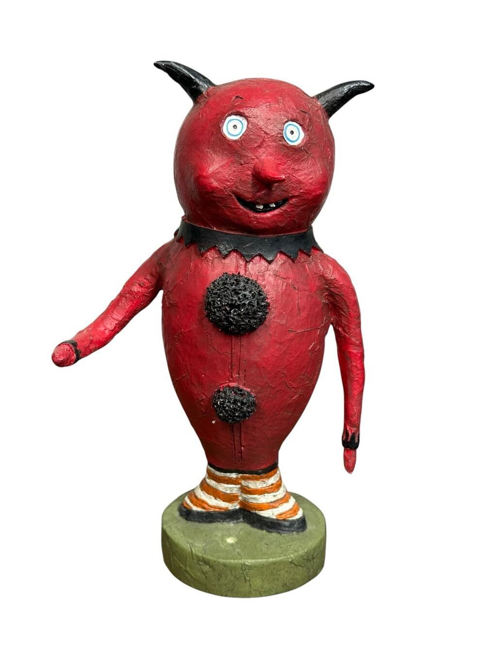Lori Mitchell Halloween Devil 6.5" Whimsical Folk Art Figurine